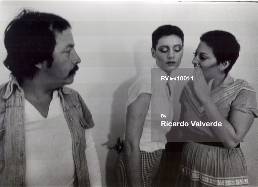 Carlos Bueno and Two Women 1980.